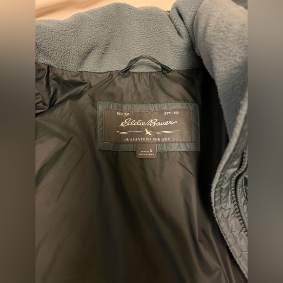 Eddie Bauer Women’s Winter Puffer Coat Small Slate Blue - Picture 5 of 12